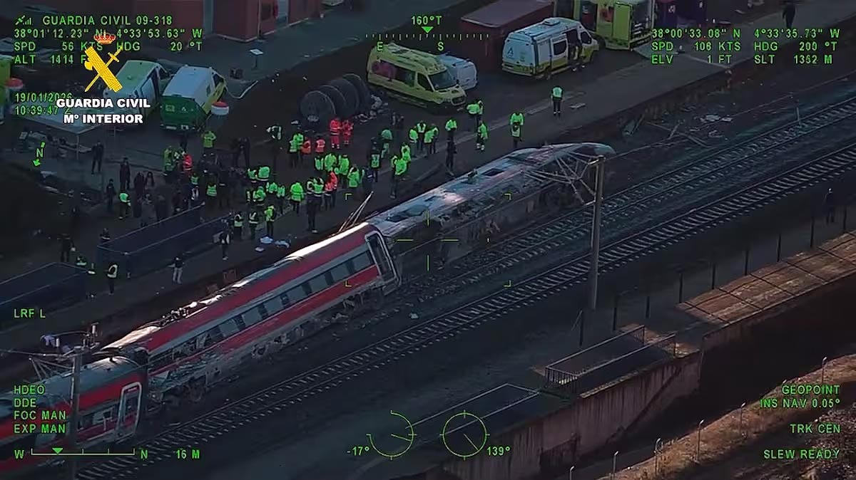 Tragedia ferroviaria en Toledo deja al menos 46 fallecidos